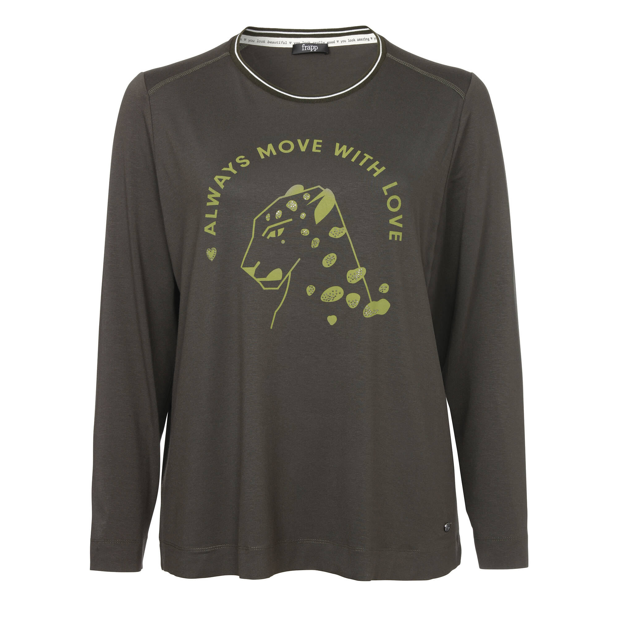 Bild von Jugendliches Langarmshirt mit Ziernähten