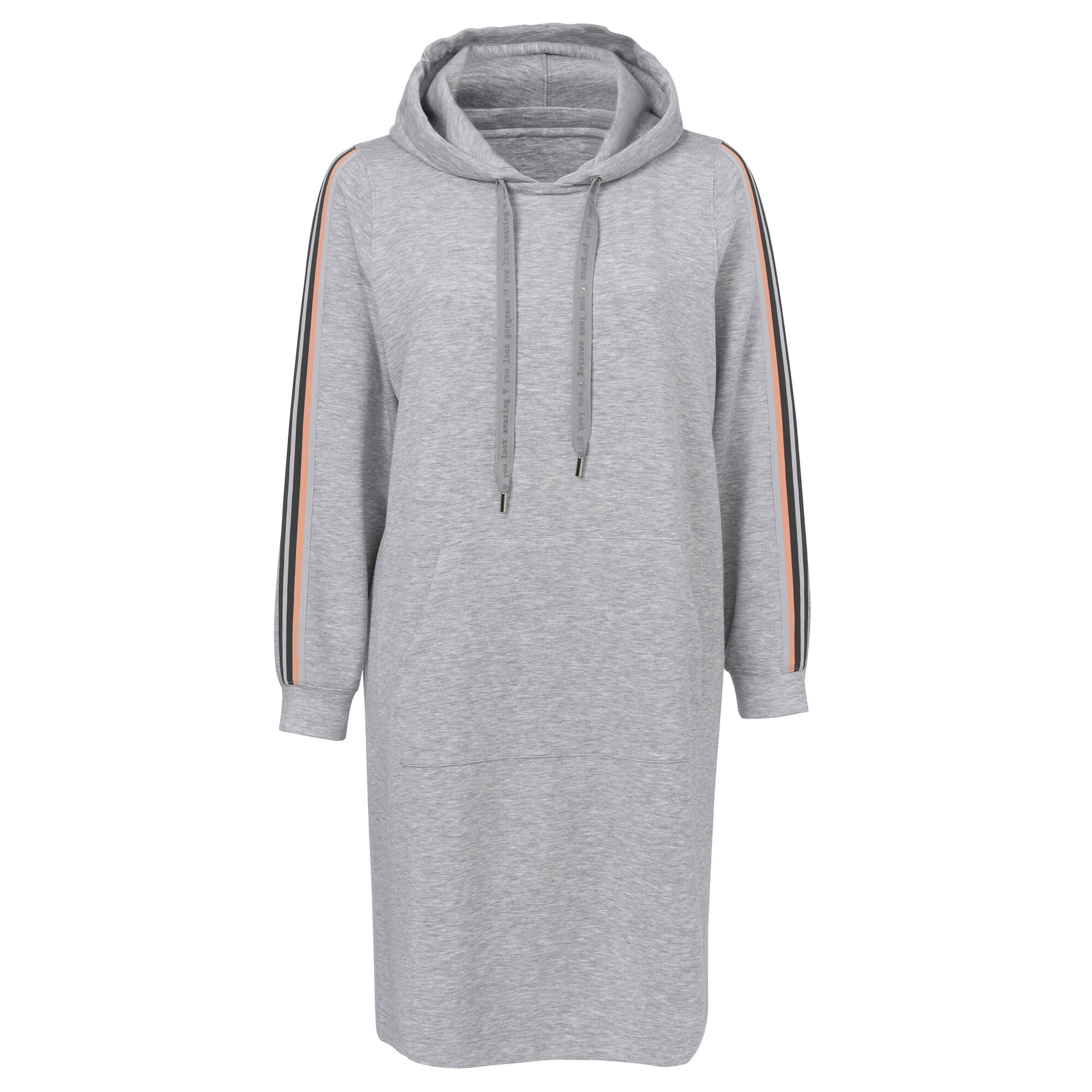 Bild von Sportives Sweatkleid in meliertem Stil
