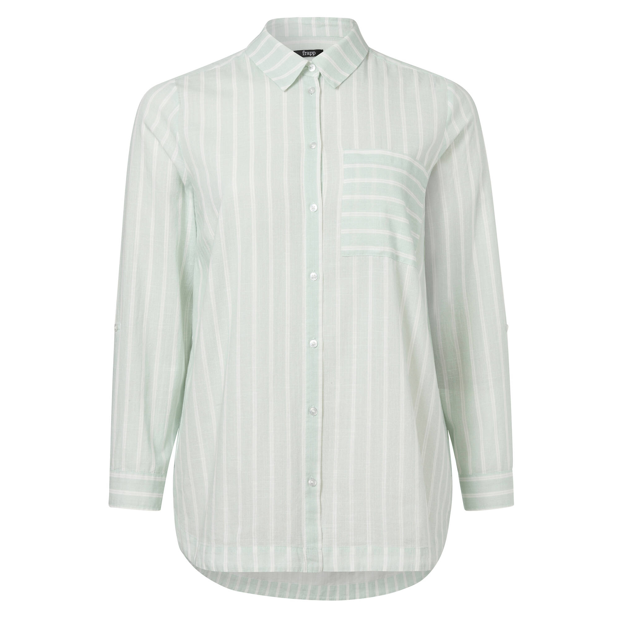 Bild von Zeitlose Bluse mit gestreiftem Allover-Muster