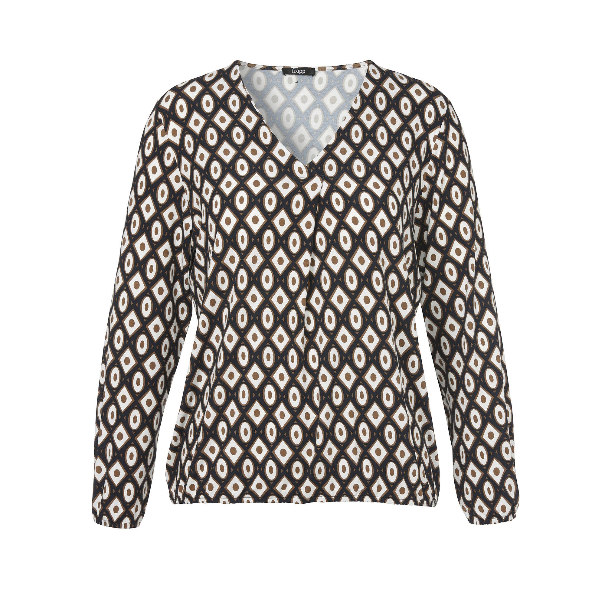 Bild von Extrovertiertes Langarmshirt mit Allovermuster