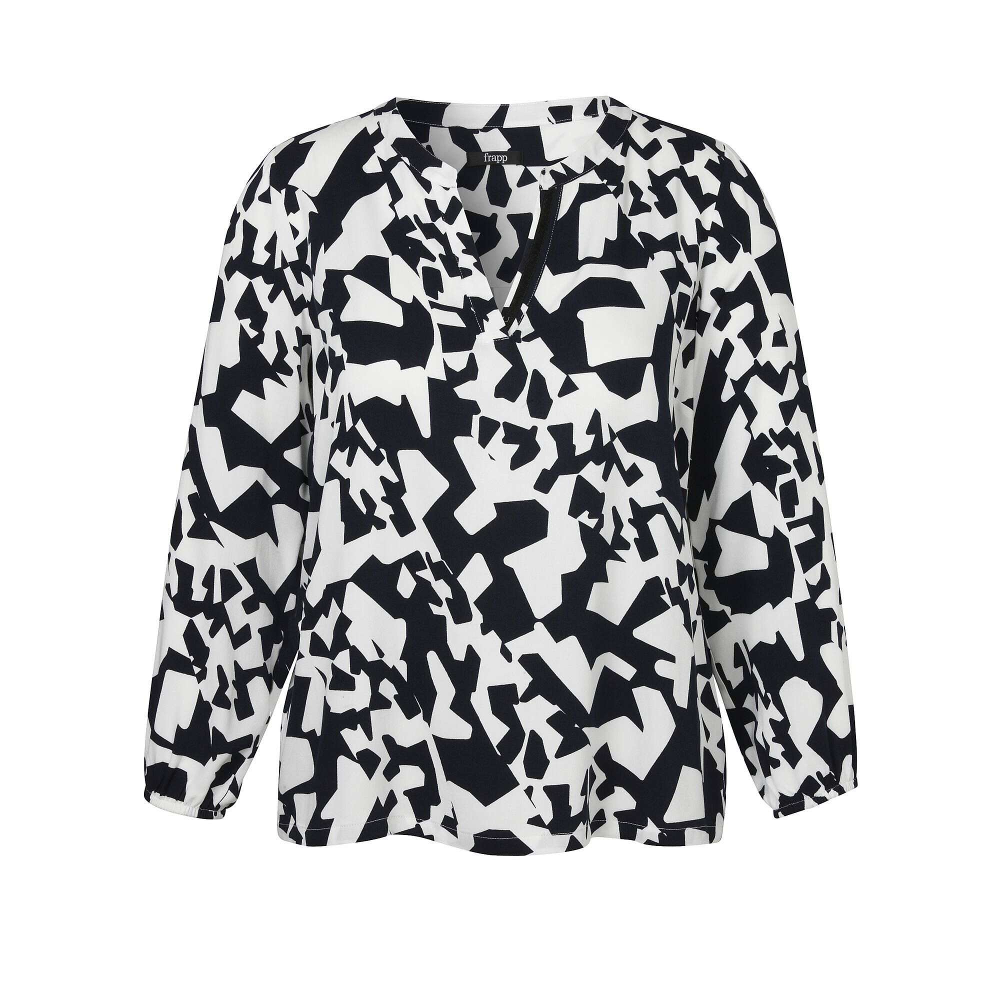 Bild von Fesche Shirtbluse in grafischem Muster