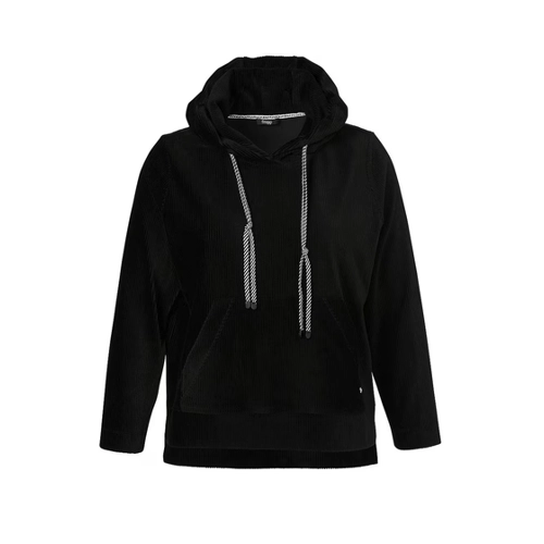 Bild von Samtiges Cord Kapuzen Sweatshirt von FRAPP