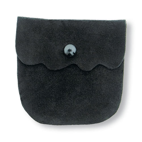 Bild von Wildleder-Rosenkranztäschen (1 Stück)
