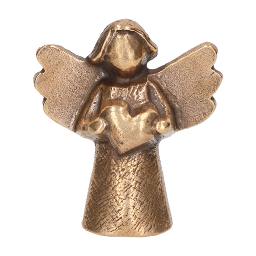 Bild von Wunderschöne Bronzefigur Engel - Schön, dass es dich gibt
