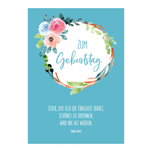 Bild von Postkarte zum Geburtstag - 10 Stück