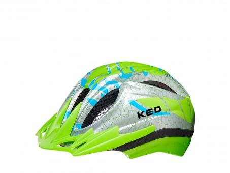 Bild von Meggy II K-Star Kinder Fahrradhelm mit Vollreflektor, Made in Germany, mit LED-Rücklicht, nur 220g, QUICKSAFE Verstellsystem