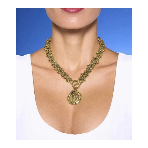 Bild von heine Kette mit Anhänger HEINE Damen Collier, goldfarben