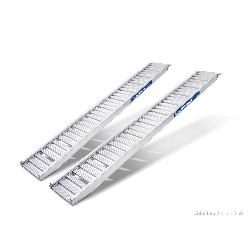Bild von MAUDERER Allround-Schiene mit Rand, Typ B (Paar = 2 Stück) - 3240 mm