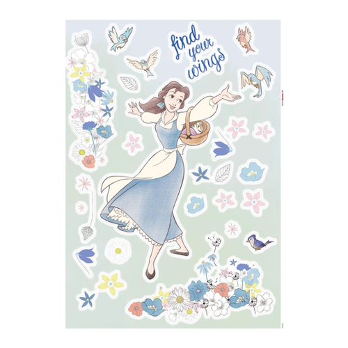Bild von Komar Deko-Sticker Belle find Wings 50 x 70 cm