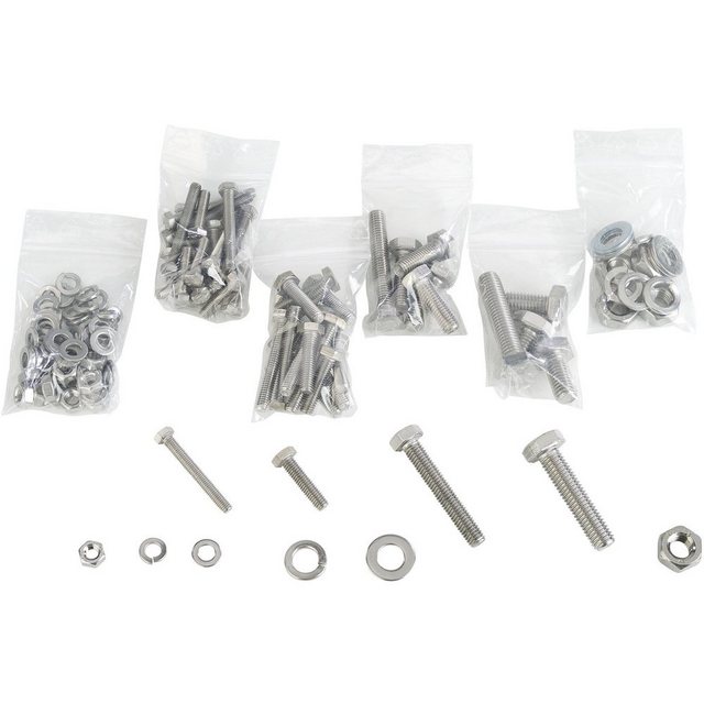 Bild von Schrauben-Set 838523 Kombi-Schrauben-Sortiment Nachfüllpackung 250 St.