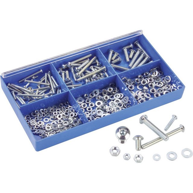 Bild von Schrauben-Set 17578 Kombi-Schrauben-Sortiment 402 Teile