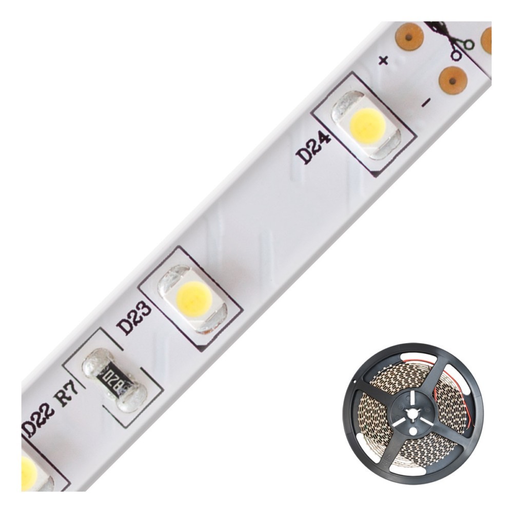 Bild von EVN SB6724302802 LED-Streifen EEK: F (A - G) mit offenem Kabelende 24V 5m Warmweiß 1St.