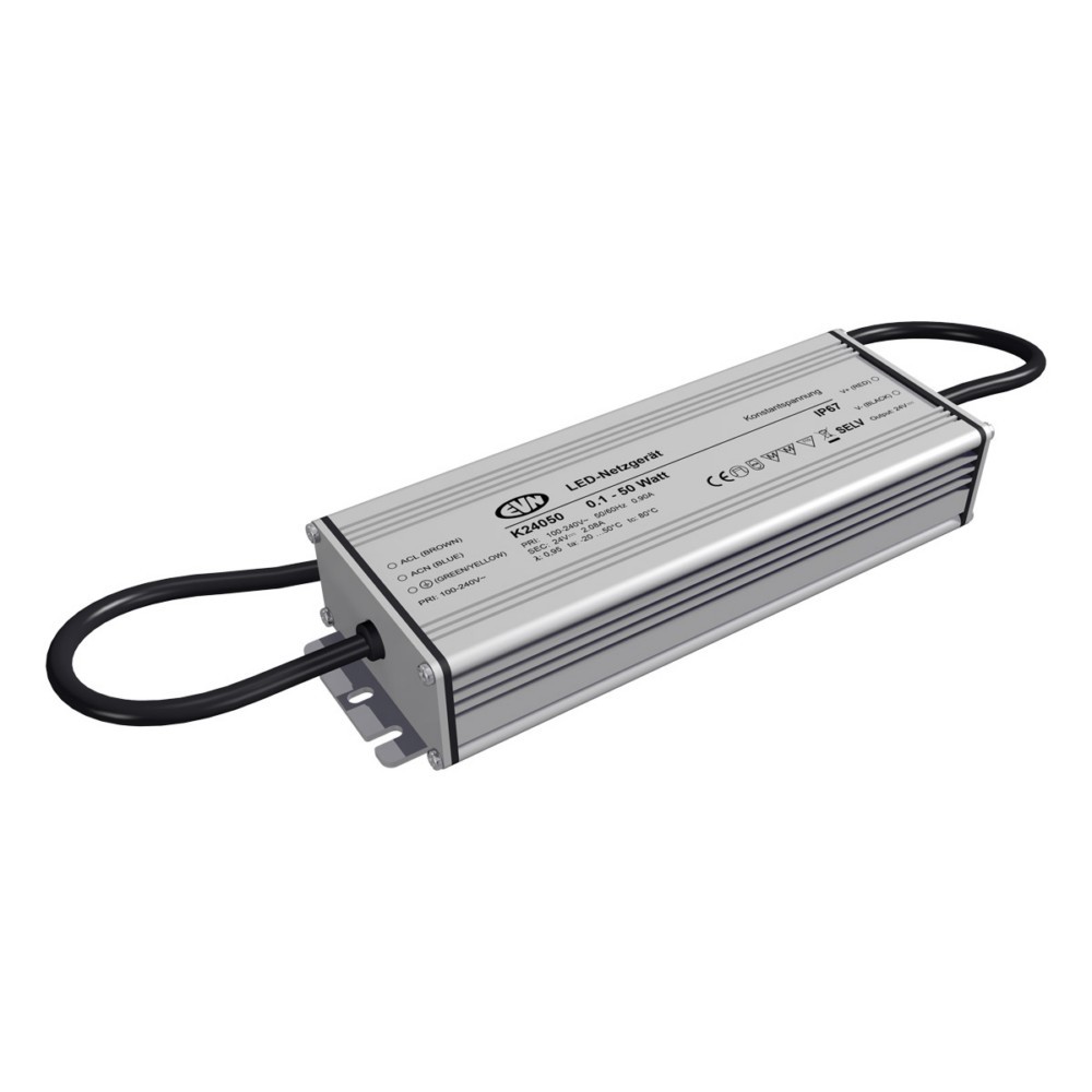 Bild von EVN Lichttechnik LED-Netzgerät K24050 NG24VDC0,1-50W IP67 LED-Betriebsgerät 4037293020862