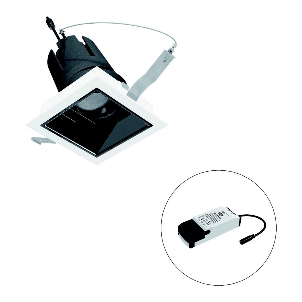Bild von EVN Lichttechnik LED-Einbauleuchte modular F04R09SM1327L38P