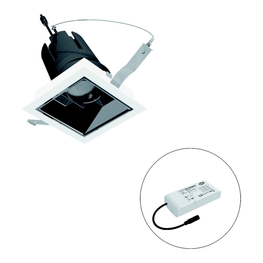 Bild von EVN Lichttechnik LED-Einbauleuchte modular F04R11SM1340L38D