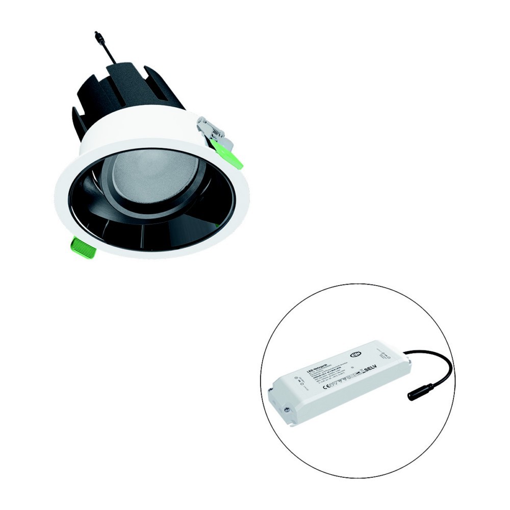 Bild von EVN Lichttechnik LED-Einbauleuchte modular F04R09SM3830L15P
