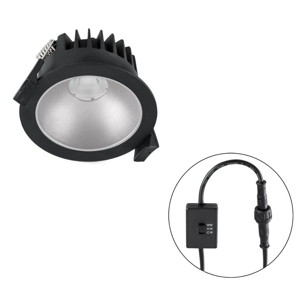 Bild von EVN C54N06091425 C54N06091425 LED-Einbauleuchte LED 6W Schwarz