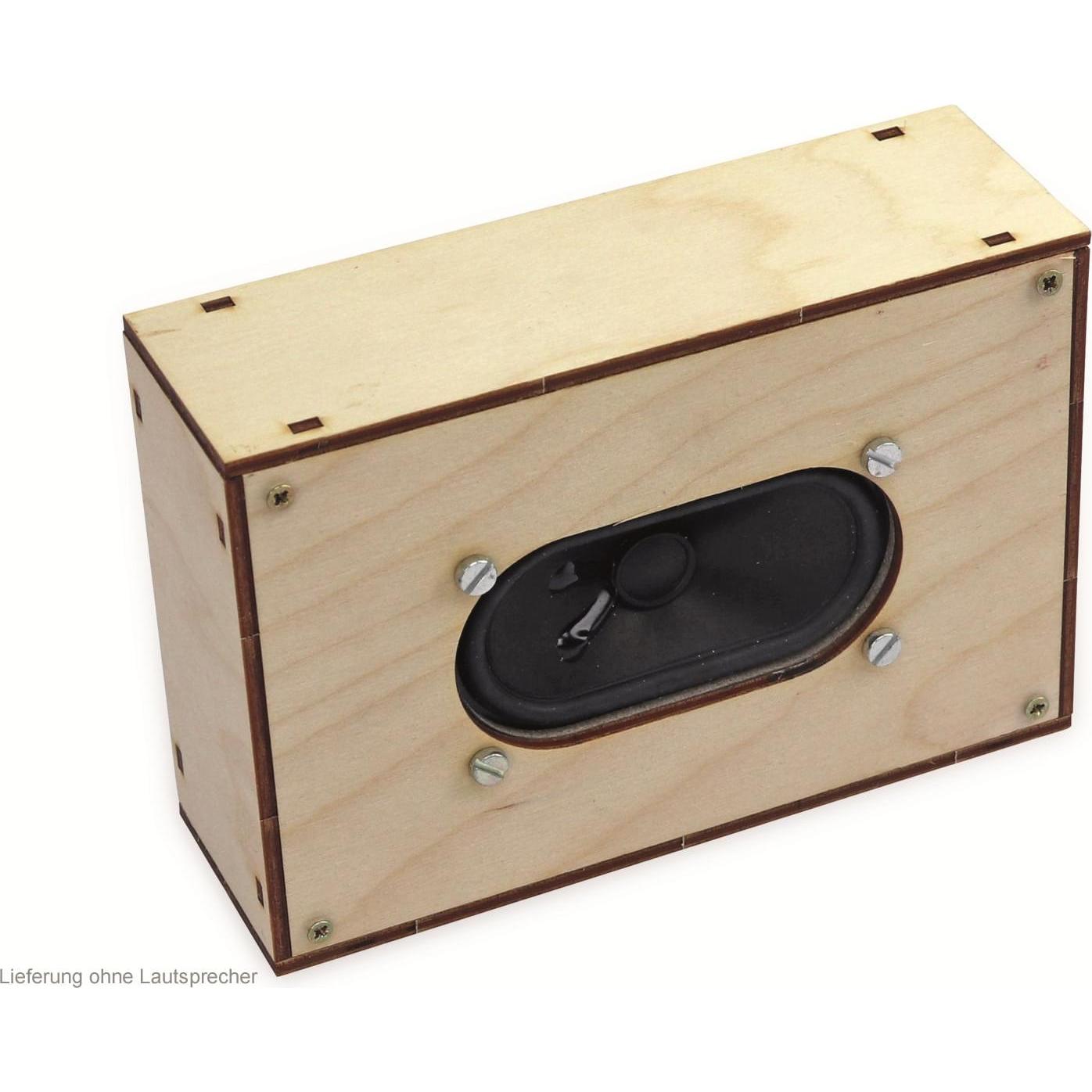 Bild von SOL-EXPERT Holzboxbausatz für Lautsprecher BN 390154, 150 x 100 x 50 mm
