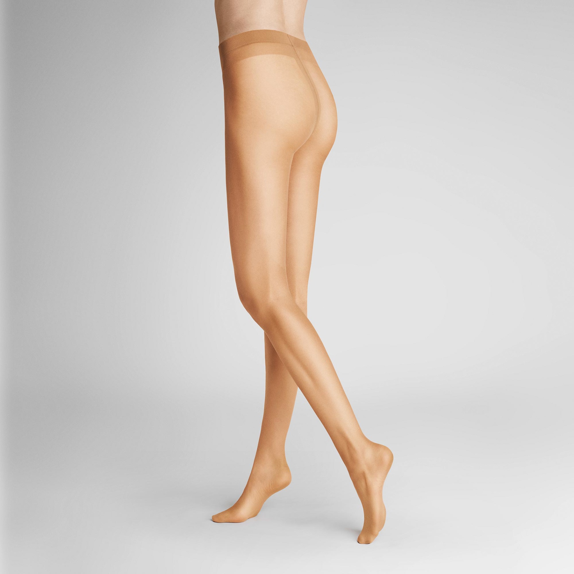 Bild von HUDSON Damen LIGHT 8 -  44/46 - Strumpfhose im perfekten Nude-Look - Make-up (Dunkel Beige)