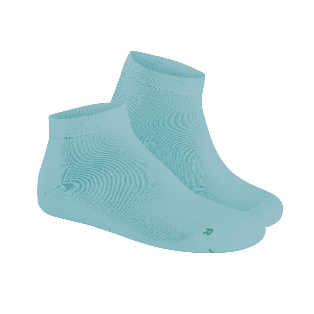 Bild von HUDSON Herren AIR PLUSH -  43/46 - Herren Sneaker Socken mit anatomisch geformter Plüschsohle - Breeze (Blau)