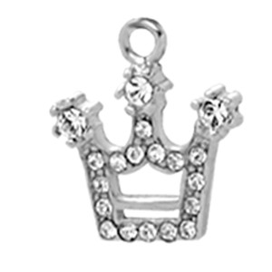 Bild von 316L Anhänger sapphire CROWN