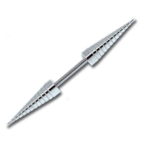 Bild von 316L Step Spike Barbell Hantel1,6x20mm