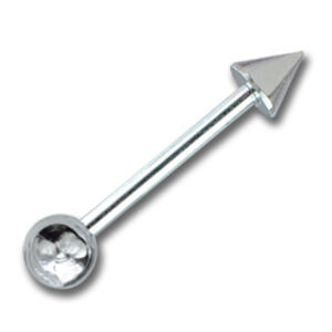 Bild von 316L Kegel Spitze Barbell Hantel1,2x12mm