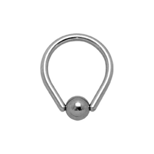 Bild von 316 L Tear Drop BCR – Eleganter Chirurgenstahl-Klemmring