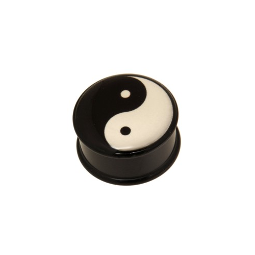 Bild von Picture Plug aus Acetal - Kunststoff - 26.0mm, YINYANG