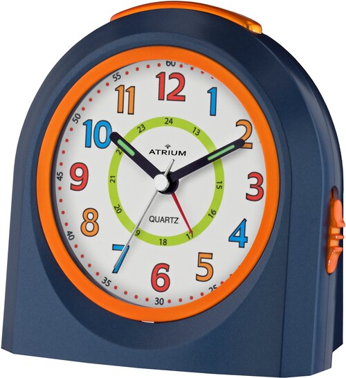 Bild von Atrium Kinderwecker »A921-5«, Quarzwecker, Lernwecker, Geschenkidee, Kinderzimmer, Schulanfang