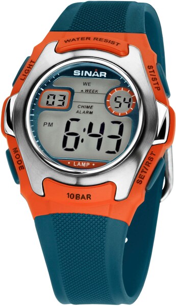 Bild von SINAR Quarzuhr »XE-50-6«, Armbanduhr, Kinderuhr, digital, Datum, ideal auch als Geschenk