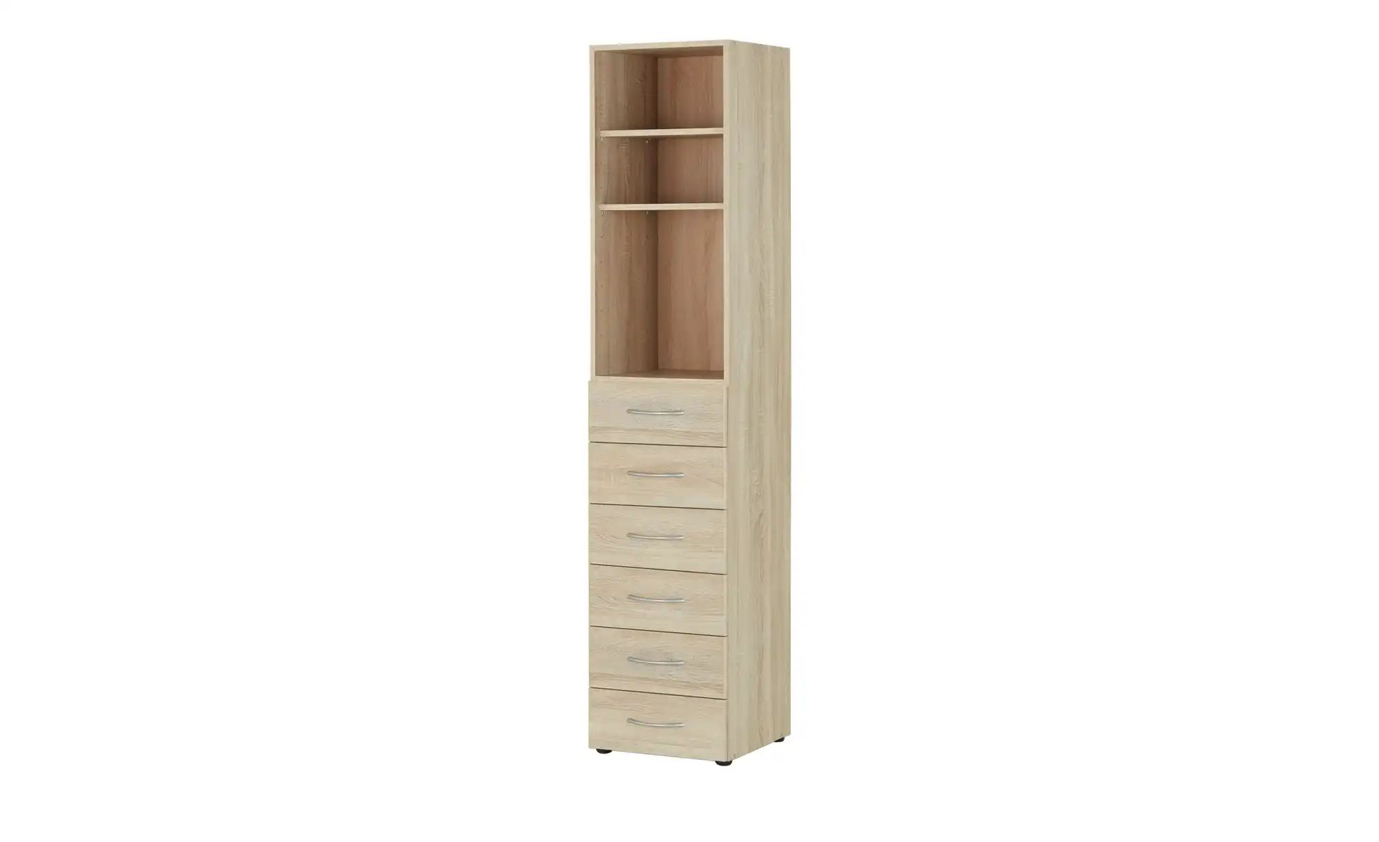 Bild von Regal  Multiraumkonzept ¦ holzfarben ¦ Maße (cm): B: 40 H: 185 T: 40 Regale > Standregale - Höffner