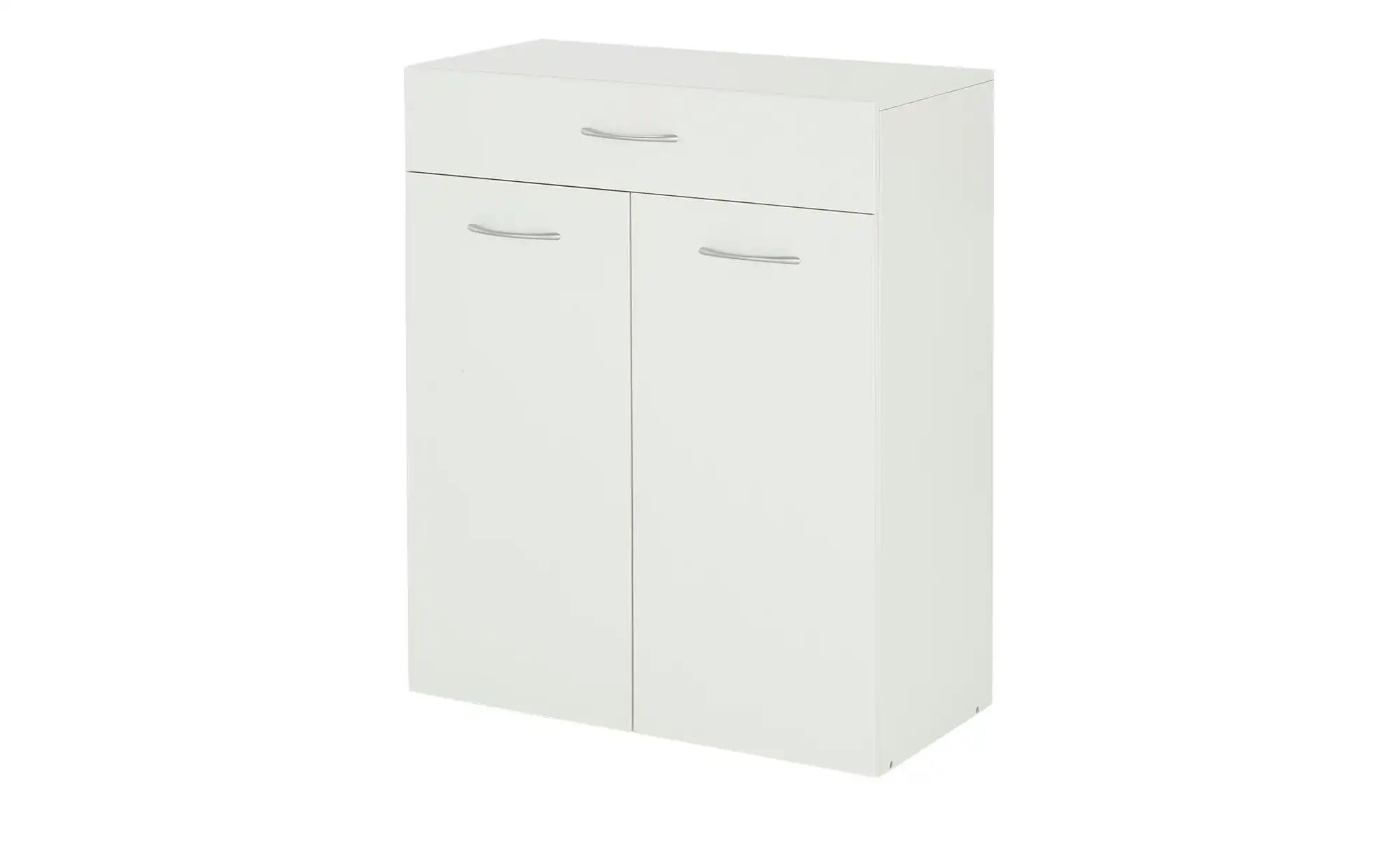 Bild von Kommode mit Wäschebox  Multischrank-System ¦ weiß ¦ Maße (cm): B: 80 H: 98 T: 40 Kommoden & Sideboards > Kommoden - Sconto