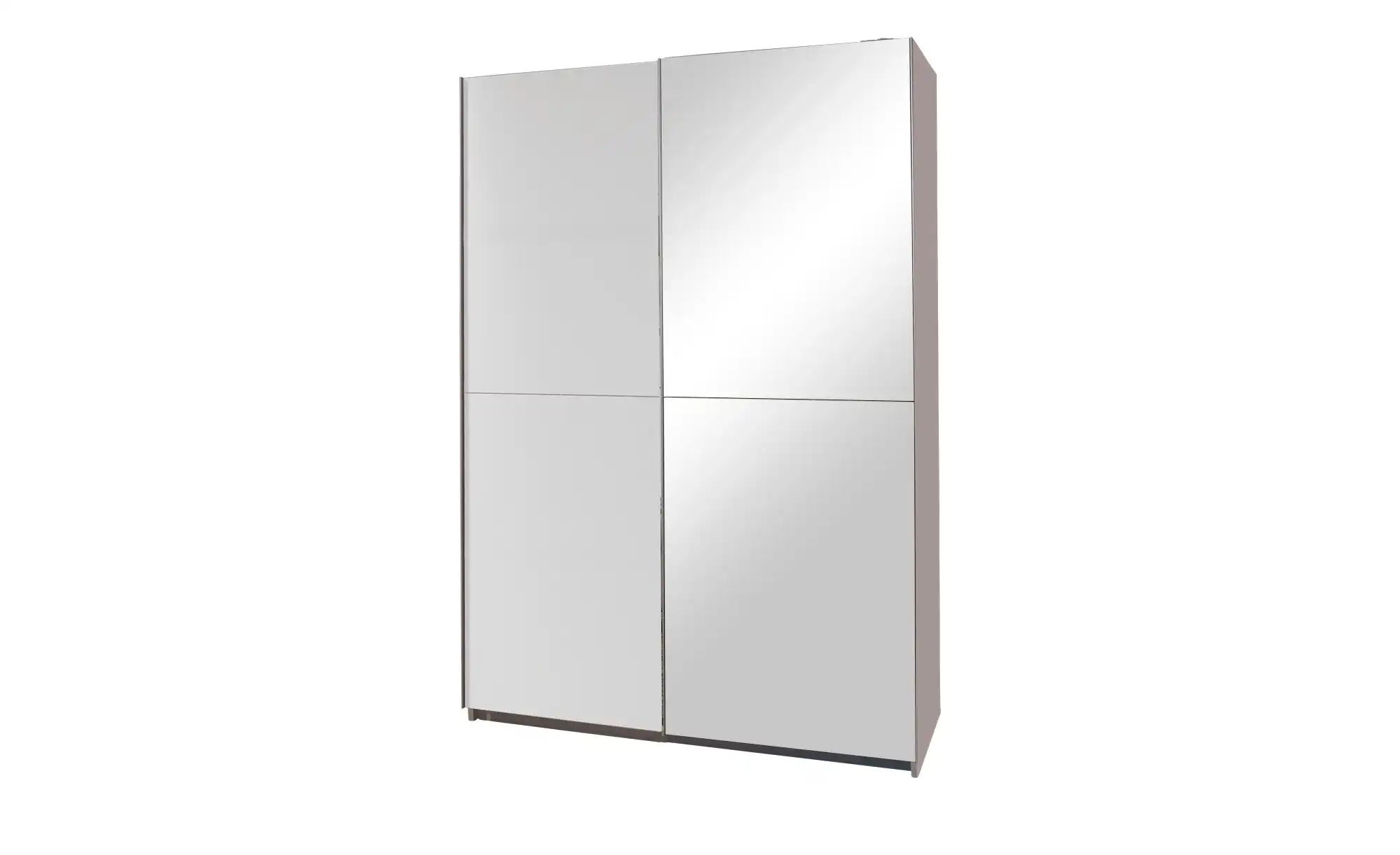 Bild von Schwebetürenschrank  Quilty ¦ weiß ¦ Maße (cm): B: 135 H: 198 T: 65 Schränke > Kleiderschränke > Schwebetürenschränke - Höffner