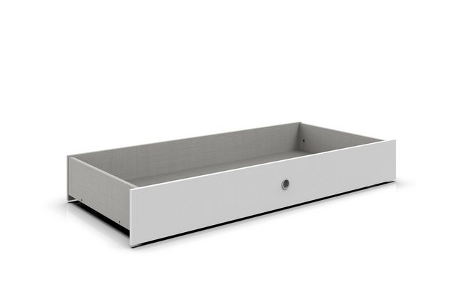 Bild von Wimex Bettschubkasten in weiß (BxHxT: 137x19x58 cm)