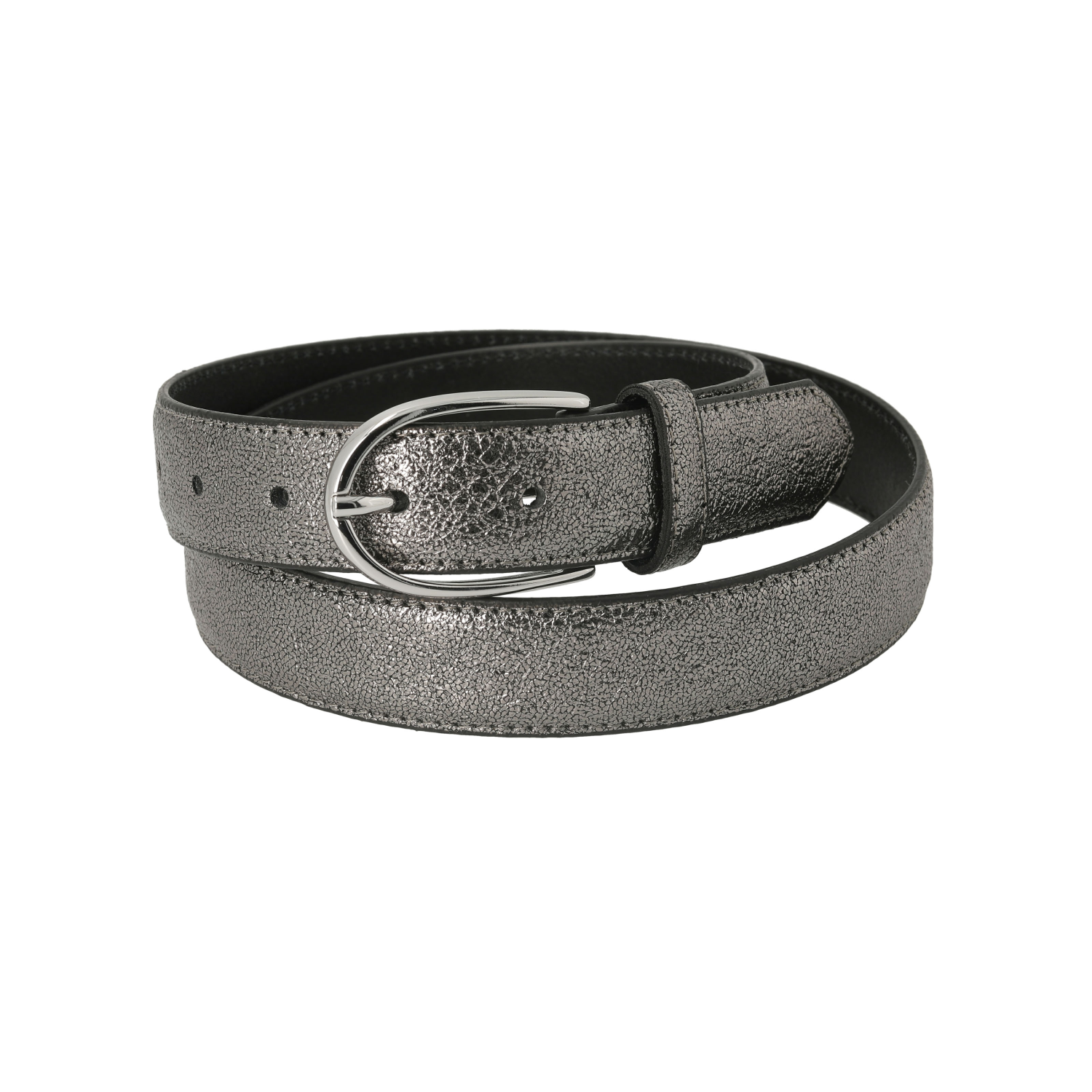 Bild von Tamaris Damengürtel - 160093 Ledergürtel in Grey (Länge: 110cm)--