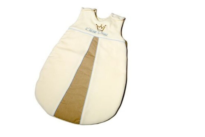 Bild von Be Be's Collection 631-20 110cm Nicki-Schlafsack Prinz leicht wattiert, ecru/bleu