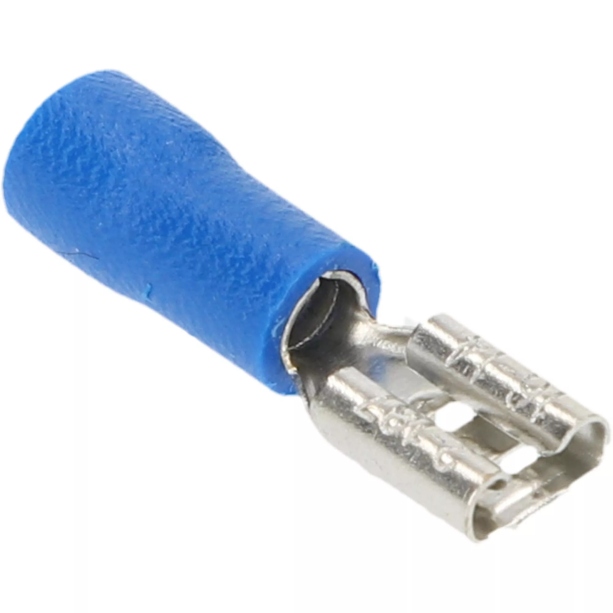 Bild von Cartrend Flachsteckhülse blau 4,8 mm 20 Stück