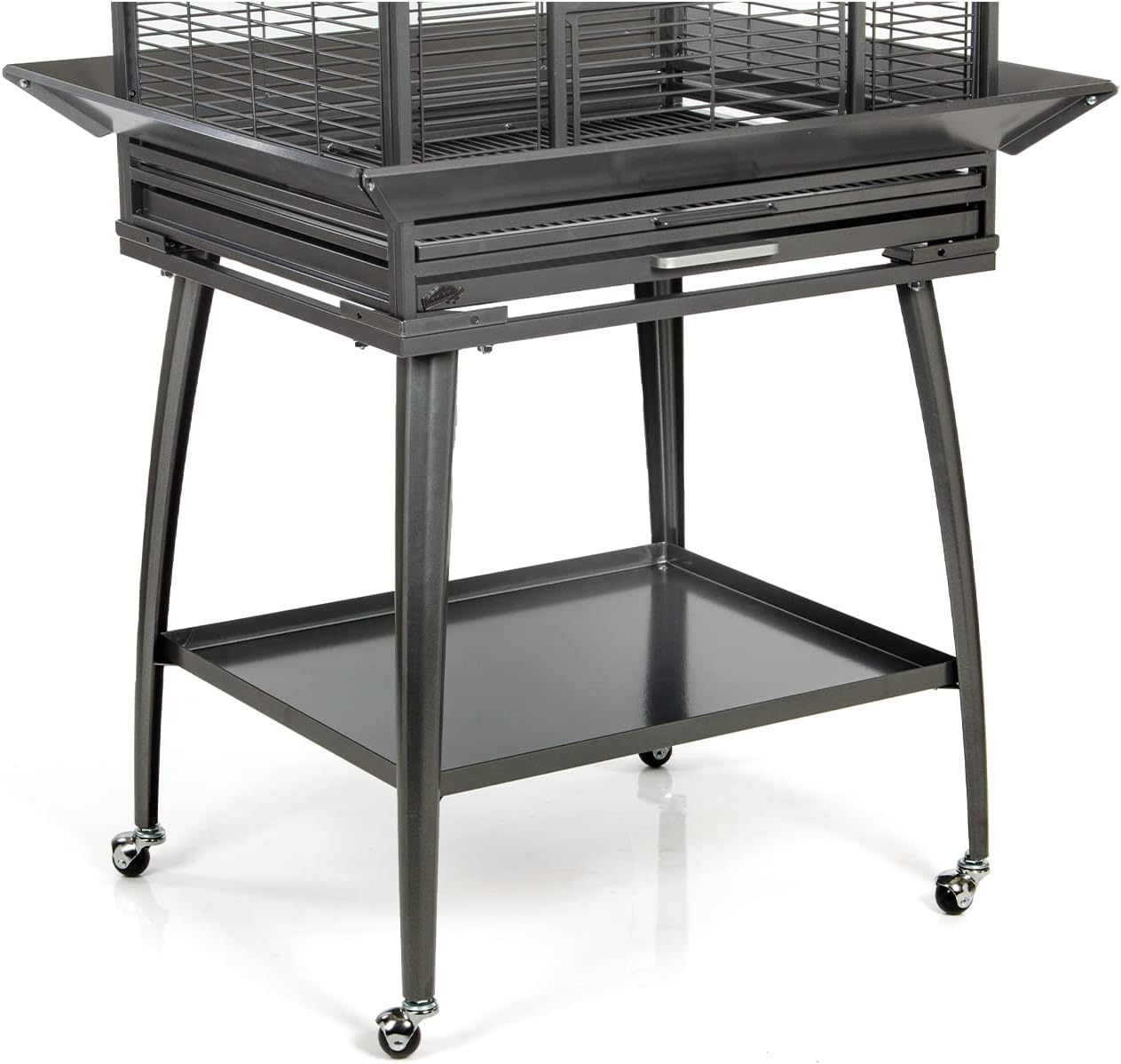 Bild von Montana Cages Voliere Sittichkäfig Havana Vogelkäfig, Voliere für Wellensittich & Co. in hellgrau