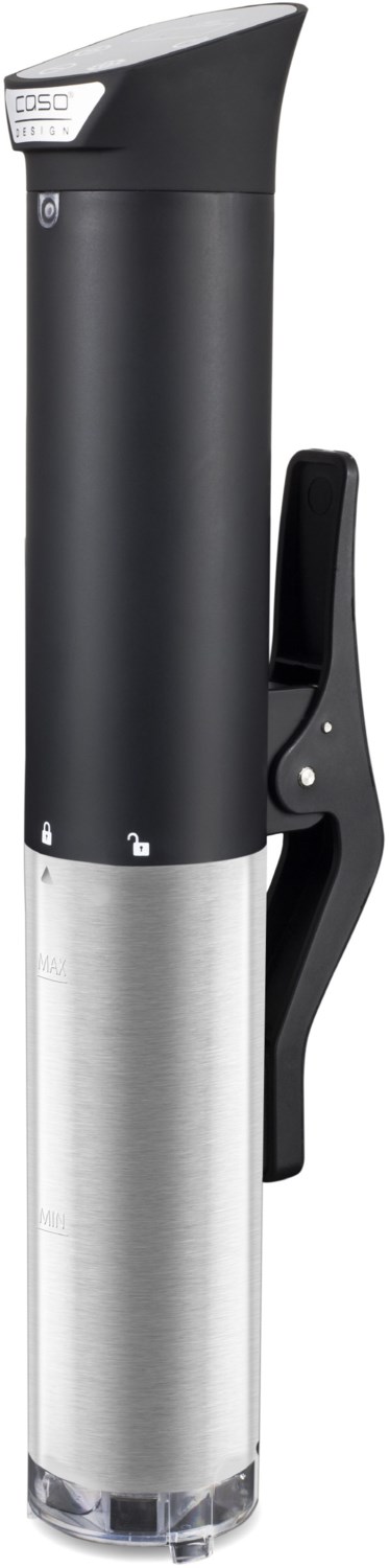 Bild von CASO SV 1200 Smart - Sous Vide Garer, schnelle Erhitzung dank leistungsstarken 1200 Watt, komplett wasserfest, Sous Vide Stick mit der CASO Control App steuerbar, 3D – Zirkulation