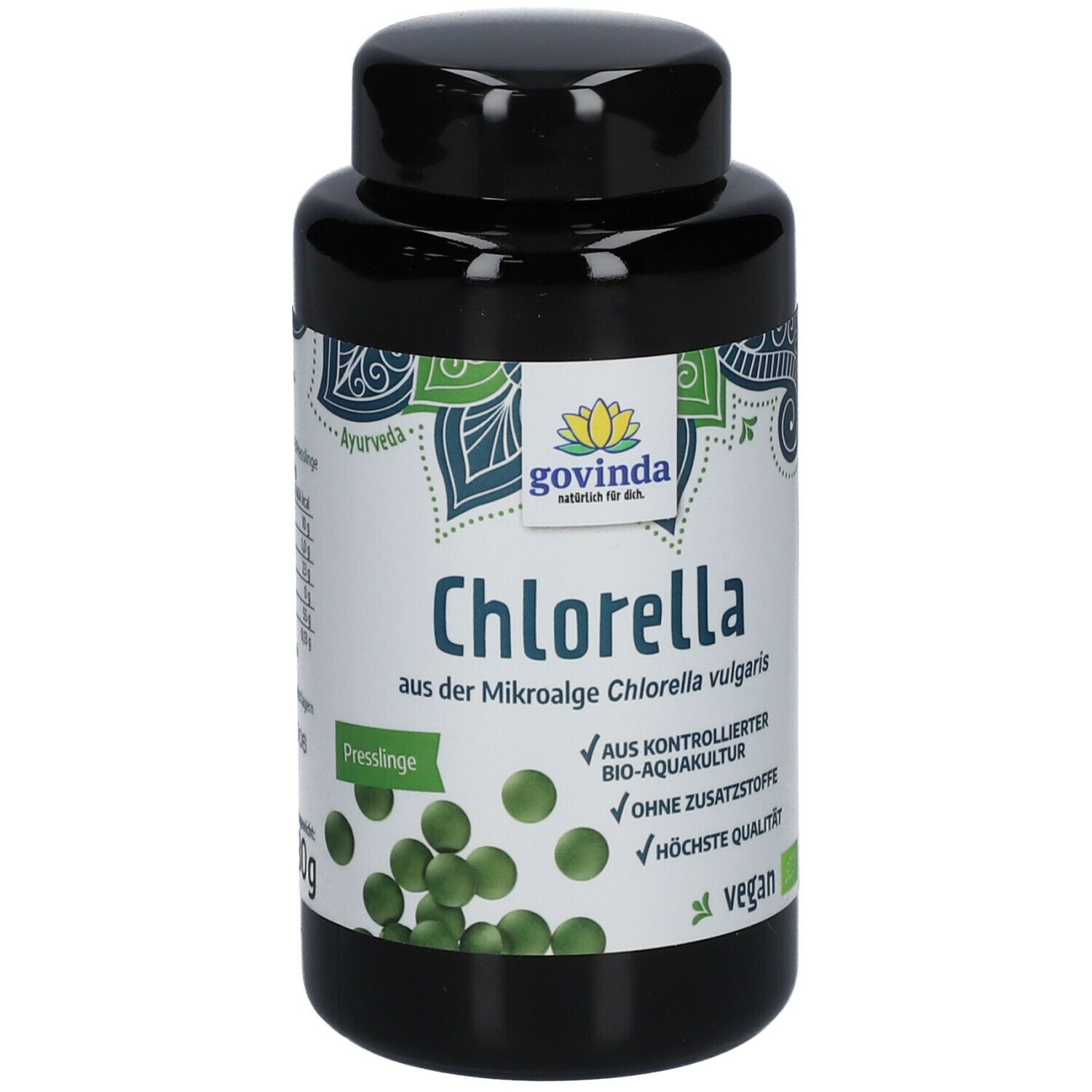 Bild von Govinda Bio-Chlorella Presslinge (180g)