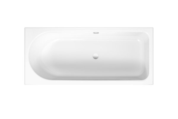 Bild von Bette Rechteck-Badewanne Ocean 8856, 180x80x45 cm FE re Überlauf hinten weiß, 8856-000 8856-000