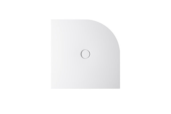 Bild von Bette Floor Corner Duschwanne 5451, Radius 500mm, 100x100cm, Farbe: Quartz