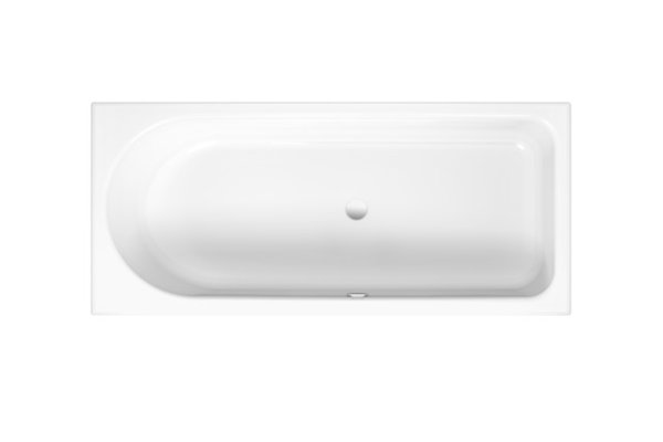 Bild von Bette Badewanne Ocean Low-Line 160x70 cm, 8831, Überlauf vorne, Weiss, Farbe: Weiß mit BetteGlasur Plus - 8831-000Plus