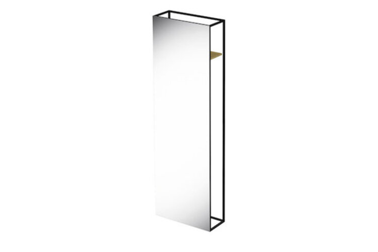 Bild von Bette, Spiegelschrank + Badezimmerspiegel, Standspiegel Lux Shape mint 190x60 cm Eiche mocca Q050-817FH813