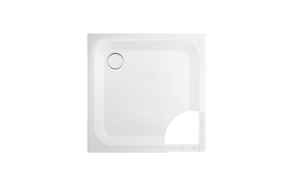 Bild von BetteUltra Rechteck-Duschwanne mit Minimum-Wannenträger, 850x850x25mm, 1589-000T1, Farbe: Weiß