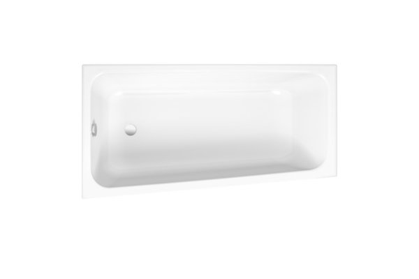 Bild von Bette, Badewanne, BetteSpace M Eck-Badewanne, 170x90cm, 1131, 1 Rückenschräge, weiss, Einbau links (192 l, 170 cm, 90 cm)
