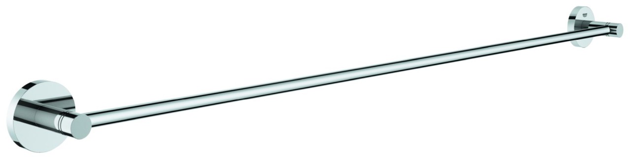 Bild von Grohe Essentials Badetuchhalter800 mmGrohe StarLight Chromoberflächenverdeckte Befestigung