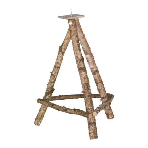Bild von SIENA HOME Birkenholzständer XL 100 cm Höhe für Vogelhäuser mit einer Grundplatte von 6 - 8 cm