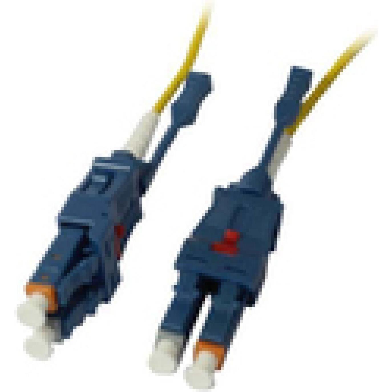 Bild von LWL-2-Faser-Patchk. 1.0mtr.LC-LC 9/125um OS2 Uniboot drehbar Push/Pull AD 2mm - Kabel - Single- bzw. Monomode-Faser (S215526)